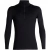 Icebreaker 200 Oasis LS Half-Zip Top Men black