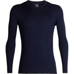 Icebreaker 200 Oasis LS Crew Top Men midnight navy