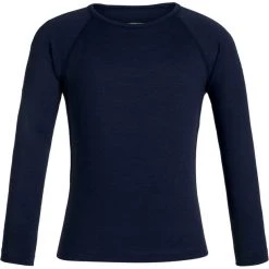 Icebreaker 200 Oasis LS Crew Top Kids midnight navy