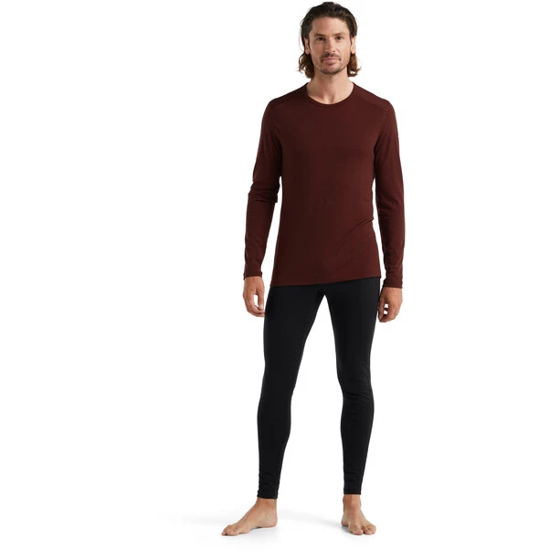 Icebreaker 200 Oasis LS Crew Top Men espresso 6 Icebreaker 200 Oasis LS Crew Top Men espresso - Image 4