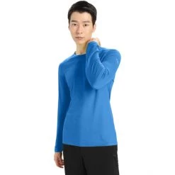 Icebreaker 200 Oasis LS Crew Top Men lazurite