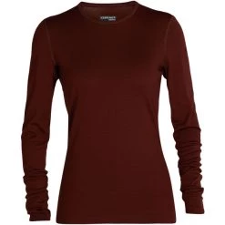 Icebreaker 200 Oasis LS Crew Top Women espresso