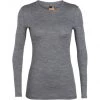 Icebreaker 200 Oasis LS Crew Top Women gritstone heather -Ski & Thermal Underwear Tops Sales Store icebreaker 200 oasis ls crew top women harmaa 1
