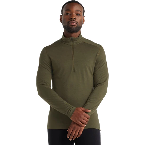 Icebreaker 200 Oasis LS Half-Zip Top Men loden 4 Icebreaker 200 Oasis LS Half-Zip Top Men loden - Image 2