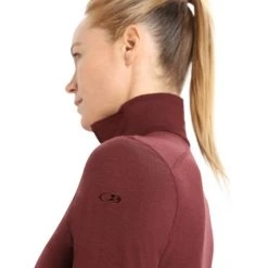 Icebreaker 200 Oasis LS Half-Zip Top Women espresso 13 Icebreaker 200 Oasis LS Half-Zip Top Women espresso -Ski & Thermal Underwear Tops Sales Store icebreaker 200 oasis ls half zip top women espresso 6