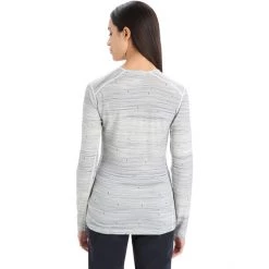 Icebreaker 200 Oasis Ski Tracks LS Crew Shirt Women snow/midnight navy/aop -Ski & Thermal Underwear Tops Sales Store icebreaker 200 oasis ski tracks ls crew shirt women snow midnight navy aop 3