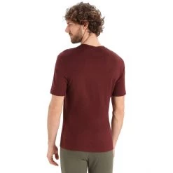 Icebreaker 200 Oasis SS Crew Top Men espresso -Ski & Thermal Underwear Tops Sales Store icebreaker 200 oasis ss crew top men espresso 3