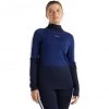 Icebreaker 200 Sone LS High Neck Top Women midnight navy/royal navy/snow/cb -Ski & Thermal Underwear Tops Sales Store icebreaker 200 sone ls high neck top women midnight navy royal navy snow cb 1