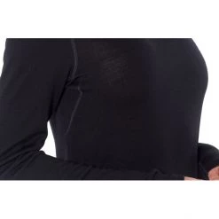 Icebreaker 260 Tech LS Crew Top Women black -Ski & Thermal Underwear Tops Sales Store icebreaker 260 tech alusvaatteet naiset black 5