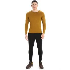 Icebreaker 260 Tech LS Crew Top Men clove -Ski & Thermal Underwear Tops Sales Store icebreaker 260 tech ls crew top men clove 4