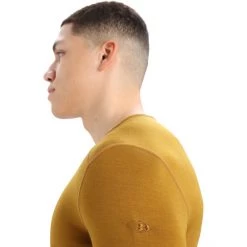 Icebreaker 260 Tech LS Crew Top Men clove -Ski & Thermal Underwear Tops Sales Store icebreaker 260 tech ls crew top men clove 6