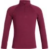 Icebreaker 260 Tech LS Half-Zip Top Kids cherry -Ski & Thermal Underwear Tops Sales Store icebreaker 260 tech ls half zip top kids cherry 1