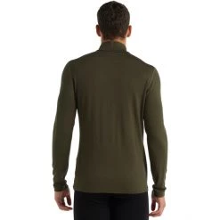 Icebreaker 260 Tech LS Half-Zip Top Men loden -Ski & Thermal Underwear Tops Sales Store icebreaker 260 tech ls half zip top men loden 3
