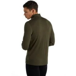 Icebreaker 260 Tech LS Half-Zip Top Men loden -Ski & Thermal Underwear Tops Sales Store icebreaker 260 tech ls half zip top men loden 5