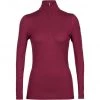 Icebreaker 260 Tech LS Half-Zip Top Women cherry -Ski & Thermal Underwear Tops Sales Store icebreaker 260 tech ls half zip top women cherry 1