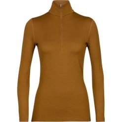 Icebreaker 260 Tech LS Half-Zip Top Women clove