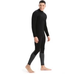 Icebreaker 260 Tech LS Turtleneck Shirt Men black -Ski & Thermal Underwear Tops Sales Store icebreaker 260 tech ls turtleneck shirt men black 6