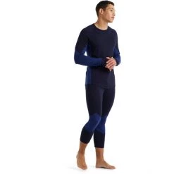 Icebreaker 260 Zone LS Crew Top Men midnight navy/royal navy -Ski & Thermal Underwear Tops Sales Store icebreaker 260 zone ls crew top men midnight navy royal navy 4