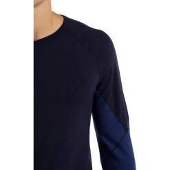 Icebreaker 260 Zone LS Crew Top Men midnight navy/royal navy -Ski & Thermal Underwear Tops Sales Store icebreaker 260 zone ls crew top men midnight navy royal navy 6