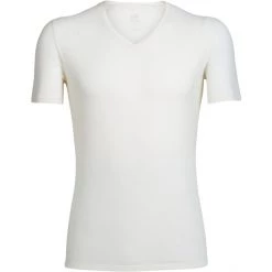 Icebreaker Anatomica SS V-Neck Shirt Men snow