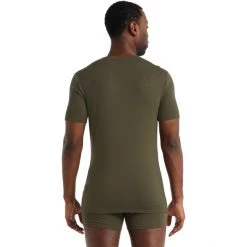 Icebreaker Anatomica SS Crew Top Men loden -Ski & Thermal Underwear Tops Sales Store icebreaker anatomica ss crew top men loden 3