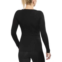 Icebreaker Siren LS Sweetheart Top Women black -Ski & Thermal Underwear Tops Sales Store icebreaker siren alusvaatteet naiset black 3 1