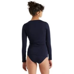 Icebreaker Siren LS Sweetheart Top Women midnight navy -Ski & Thermal Underwear Tops Sales Store icebreaker siren ls sweetheart top women midnight navy 3