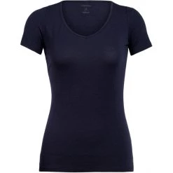 Icebreaker Siren SS Sweetheart Top Women midnight navy