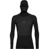 Icebreaker ZoneKnit Insulated LS Hoodie Men black -Ski & Thermal Underwear Tops Sales Store icebreaker zoneknit insulated ls hoodie men black 1