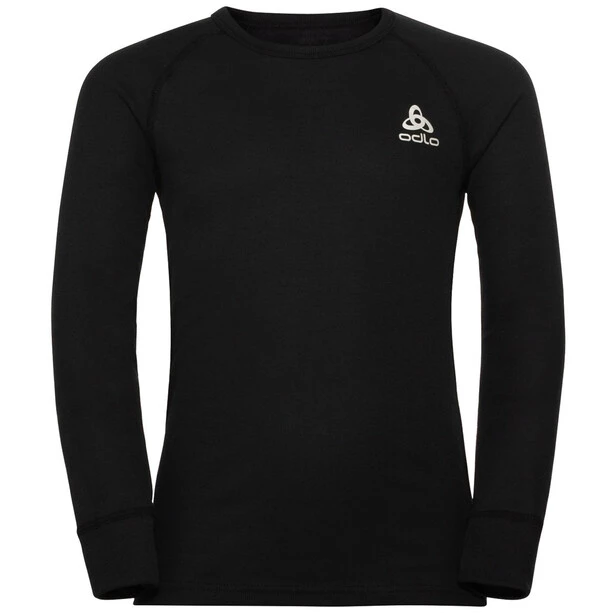 Odlo Active Warm Plus Top Crew Neck L/S Kids black 3 Odlo Active Warm Plus Top Crew Neck L/S Kids black