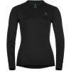 Odlo Active Warm Plus Top Crew Neck L/S Women black -Ski & Thermal Underwear Tops Sales Store odlo active warm eco top crew neck l s women black 1