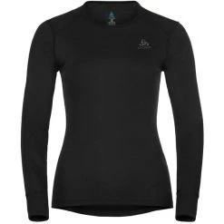 Odlo Active Warm Plus Top Crew Neck L/S Women black