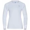 Odlo Active Warm Plus Top Crew Neck L/S Women white -Ski & Thermal Underwear Tops Sales Store odlo active warm eco top crew neck l s women white 1