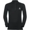 Odlo Active Warm Plus Top Turtle Neck L/S Half-Zip Kids black -Ski & Thermal Underwear Tops Sales Store odlo active warm eco top turtle neck l s half zip kids black 1