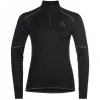 Odlo Active X Top Turtle Neck L/S Half-Zip Women black -Ski & Thermal Underwear Tops Sales Store odlo active x top turtle neck l s half zip women black 1