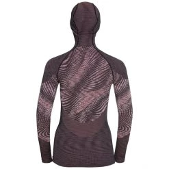 Odlo Blackcomb Plus Top with Face Mask L/S Women siesta/space dye -Ski & Thermal Underwear Tops Sales Store odlo blackcomb eco top with face mask l s women siesta space dye 4