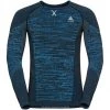 Odlo Blackcomb Plus Top Crew Neck L/S Men indigo bunting/space dye -Ski & Thermal Underwear Tops Sales Store odlo blackcomb plus top crew neck l s men indigo bunting space dye 1