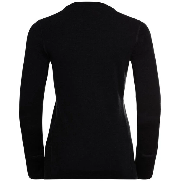 Odlo Merino 260 Top Crew Neck L/S Women black 4 Odlo Merino 260 Top Crew Neck L/S Women black - Image 2
