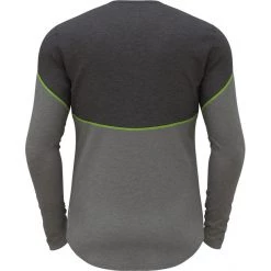 Odlo Revelstoke Performance Wool 150 LS Baselayer Crew Neck Top Men odlo graphite grey melange /lounge lizard -Ski & Thermal Underwear Tops Sales Store odlo revelstoke performance wool 150 ls baselayer crew neck top men odlo graphite grey melange lounge lizard 2