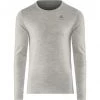 Odlo Suw Natural LS Top Crew Men grey melange-grey melange 1 Odlo Suw Natural LS Top Crew Men grey melange-grey melange -Ski & Thermal Underwear Tops Sales Store odlo suw natural alusvaatteet miehet grey melange grey melange 3