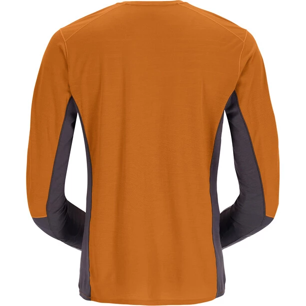 Rab Syncrino Base LS Tee Men marmalade 4 Rab Syncrino Base LS Tee Men marmalade - Image 2
