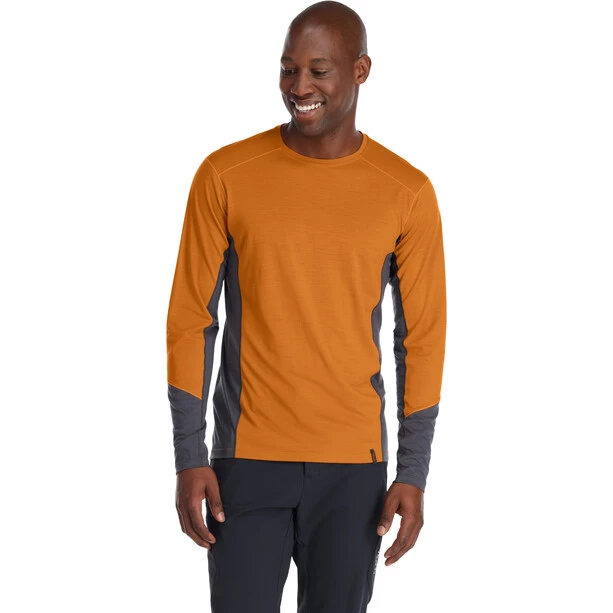 Rab Syncrino Base LS Tee Men marmalade 5 Rab Syncrino Base LS Tee Men marmalade - Image 3