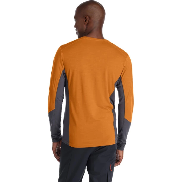 Rab Syncrino Base LS Tee Men marmalade 6 Rab Syncrino Base LS Tee Men marmalade - Image 4