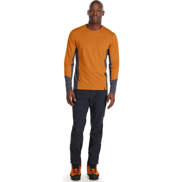 Rab Syncrino Base LS Tee Men marmalade 7 Rab Syncrino Base LS Tee Men marmalade - Image 5