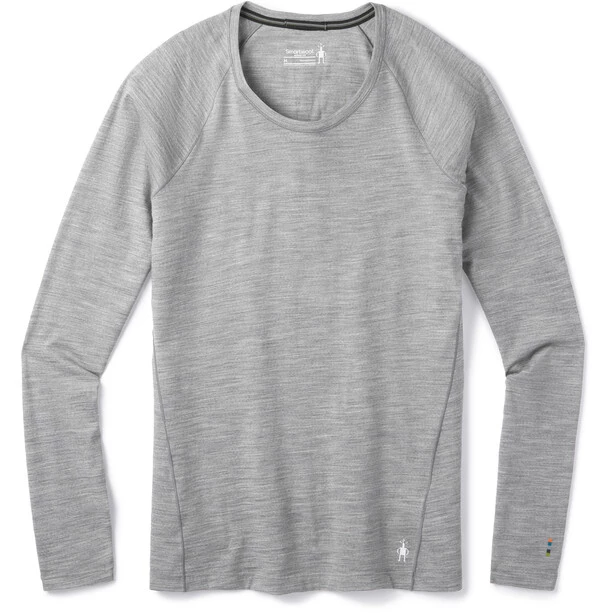 Smartwool Merino 150 Baselayer Longsleeve Women light gray heather 3 Smartwool Merino 150 Baselayer Longsleeve Women light gray heather