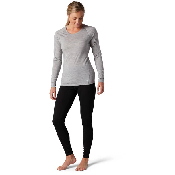 Smartwool Merino 150 Baselayer Longsleeve Women light gray heather 4 Smartwool Merino 150 Baselayer Longsleeve Women light gray heather - Image 2