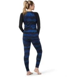 Smartwool Merino 250 Pattern Baselayer Crew Top Boxed Women blueberry hill mountain scape -Ski & Thermal Underwear Tops Sales Store smartwool merino 250 pattern baselayer crew top boxed women blueberry hill mountain scape 3