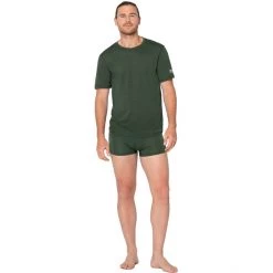 Super.natural Base 140 Tee Men deep forest -Ski & Thermal Underwear Tops Sales Store supernatural base 140 tee men deep forest 3