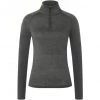 Super.natural Base 175 1/4 Zip Shirt Women pirate grey melange -Ski & Thermal Underwear Tops Sales Store supernatural base 175 1 4 zip shirt women pirate grey melange 1