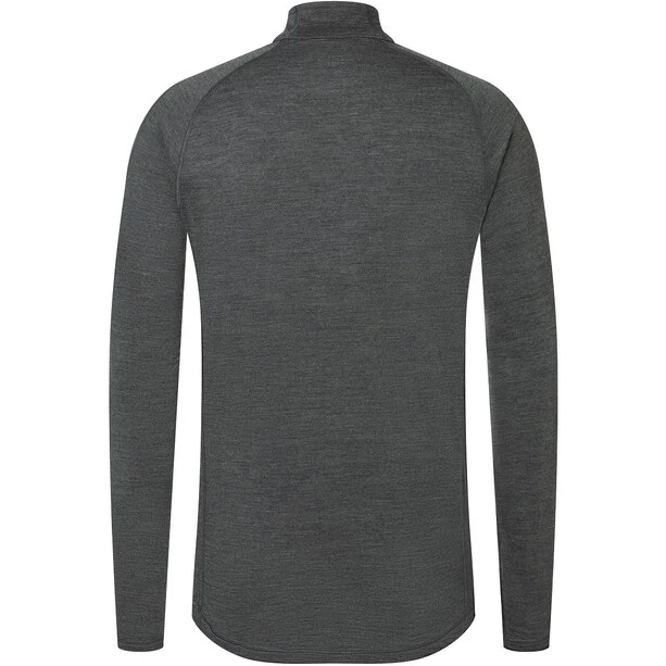 Super.natural Base 175 1/4 Zip Top Men pirate grey melange 4 Super.natural Base 175 1/4 Zip Top Men pirate grey melange - Image 2